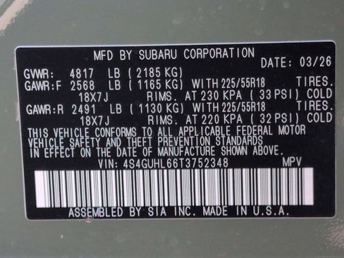 New 2026 Subaru Crosstrek 2.5i Limited AWD/4WD image 33