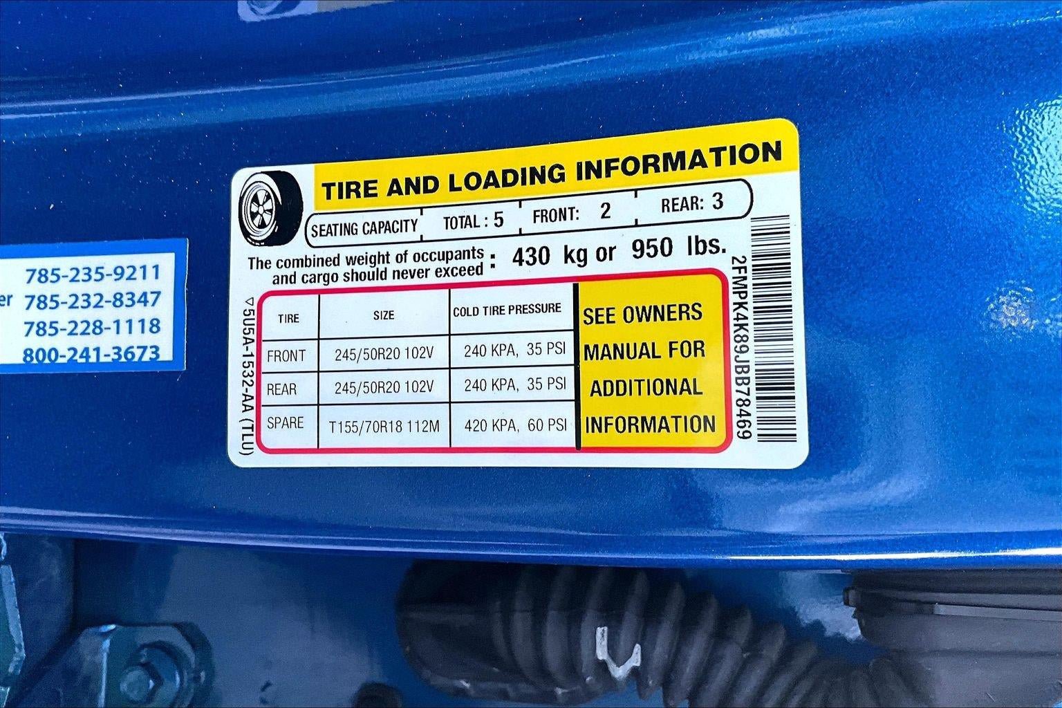 Used 2018 Ford Edge Titanium w/ Equipment Group 302A AWD/4WD image 4