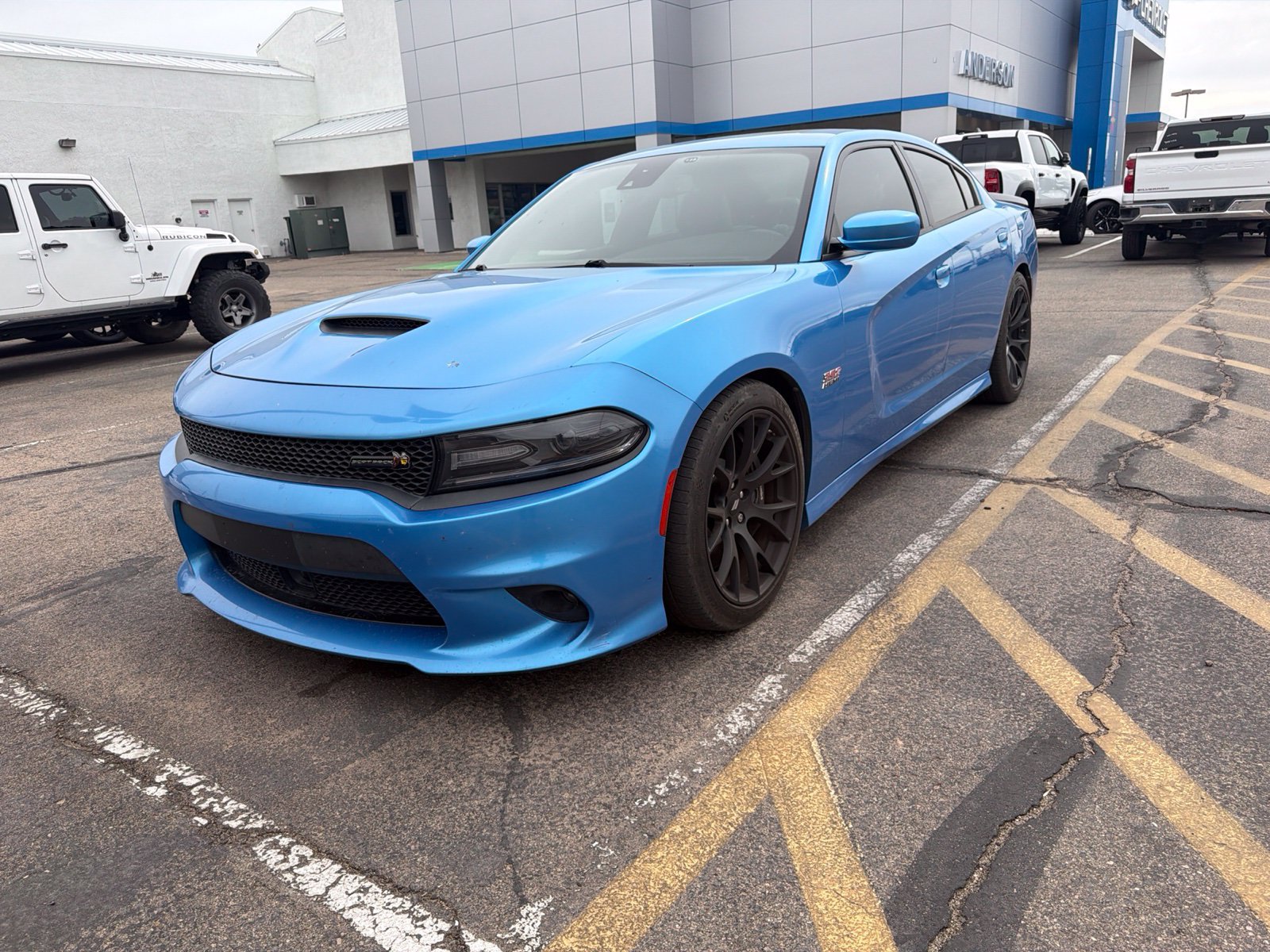 Used 2018 Dodge Charger R/T Scat Pack w/ Dynamics Package RWD image 2