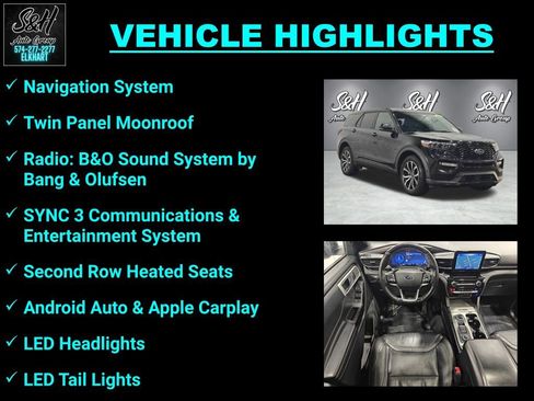 Used 2021 Ford Explorer ST w/ Equipment Group 401A AWD/4WD image 3