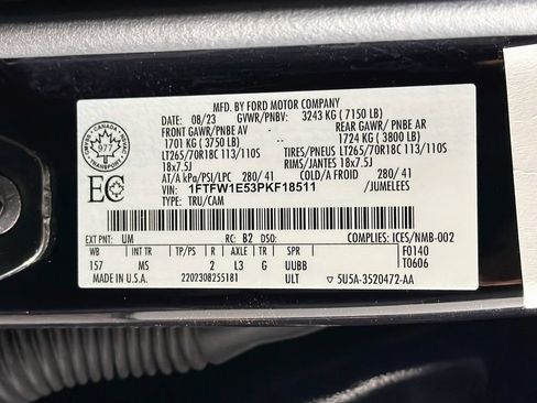 Used 2023 Ford F150 XLT w/ XTR Package AWD/4WD image 30
