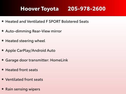 Used 2025 Lexus IS 350 F Sport w/ Navigation Package RWD image 21