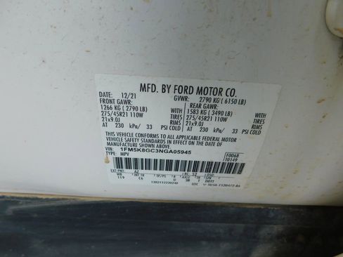 Used 2022 Ford Explorer ST w/ Equipment Group 401A image 9