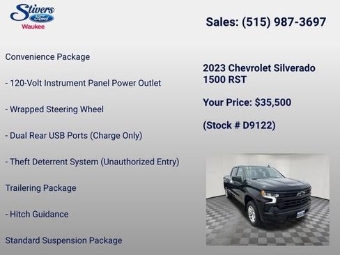 Used 2023 Chevrolet Silverado 1500 RST AWD/4WD image 40