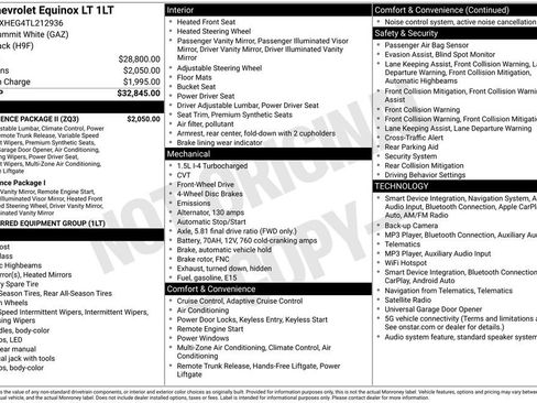 Certified 2026 Chevrolet Equinox LT w/ Convenience Package II FWD image 6