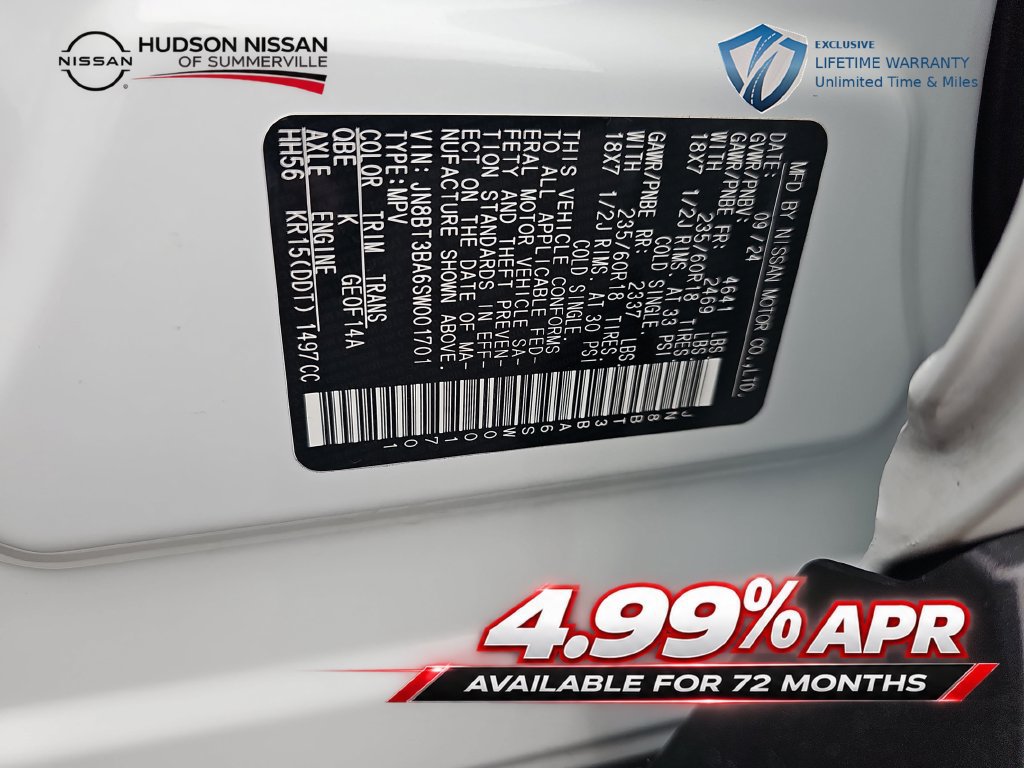 Used 2025 Nissan Rogue SV w/ SV Premium Package FWD image 34