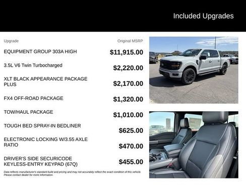 New 2026 Ford F150 XLT w/ Equipment Group 303A High AWD/4WD image 5