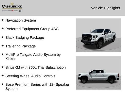 Used 2026 GMC Sierra 1500 AT4X w/ LPO, Black Badging Package AWD/4WD image 2