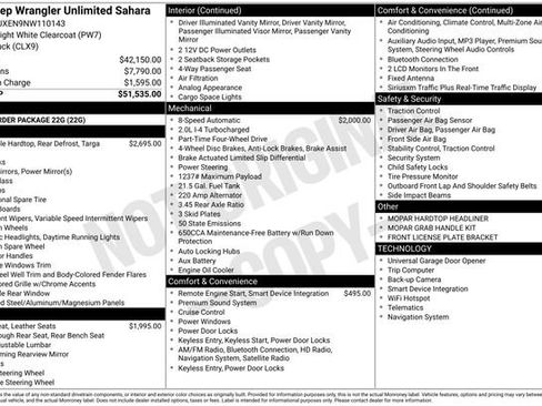 Used 2022 Jeep Wrangler Unlimited Sahara image 10