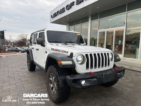 Used 2021 Jeep Wrangler Unlimited Rubicon w/ Steel Bumper Group image 1