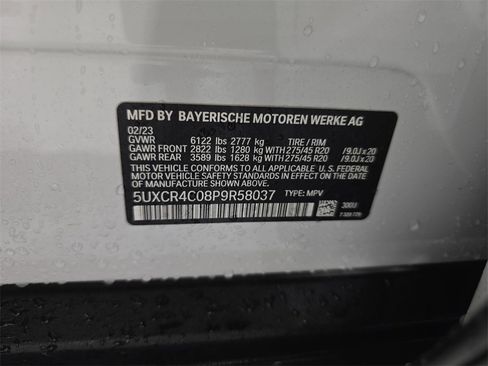 Certified 2023 BMW X5 sDrive40i image 29