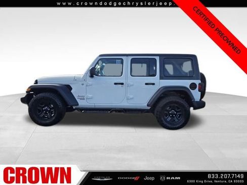 Certified 2021 Jeep Wrangler Unlimited Sport image 4