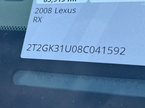 Used 2008 Lexus RX 350 2WD image 23