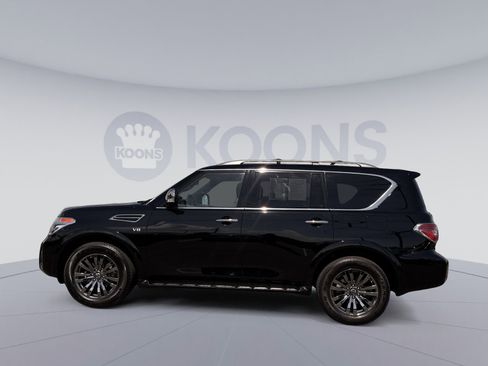 Used 2019 Nissan Armada Platinum w/ Captain's Chairs Package image 2