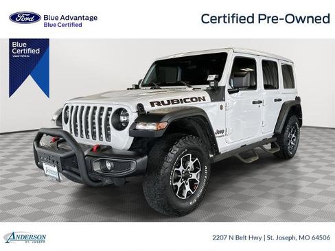 Used 2021 Jeep Wrangler Unlimited Rubicon w/ Safety Group image 1