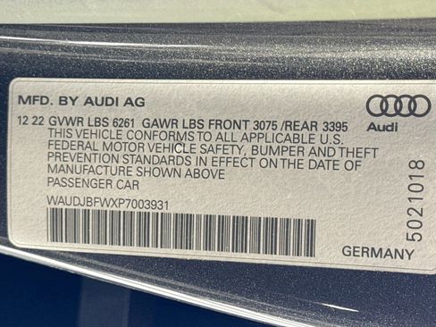 Used 2023 Audi e-tron GT Prestige w/ Prestige Package image 28