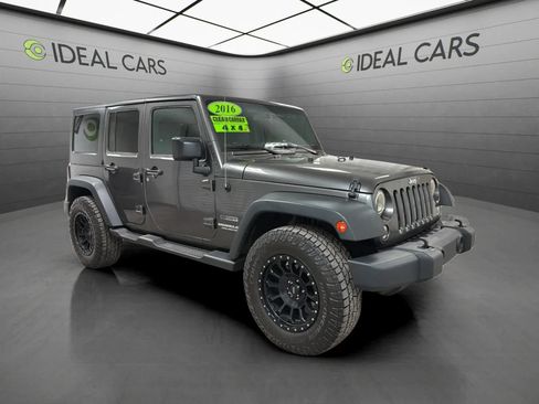 Used 2016 Jeep Wrangler Unlimited Sport w/ Quick Order Package 24S AWD/4WD image 3