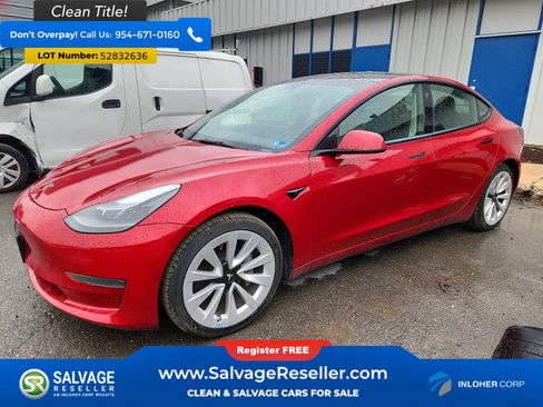 Used 2022 Tesla Model 3 RWD image 1