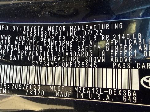 Certified 2022 Toyota Corolla SE image 24