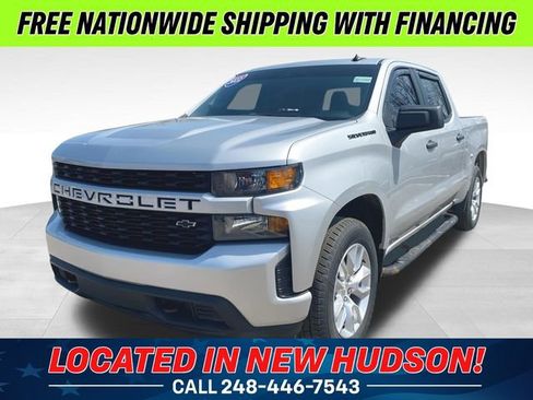 Used 2022 Chevrolet Silverado 1500 Custom w/ LPO, Dark Essentials Package image 1