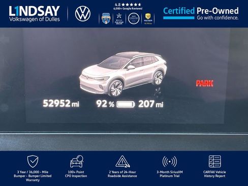 Used 2021 Volkswagen ID.4 Pro S w/ Gradient Package image 25
