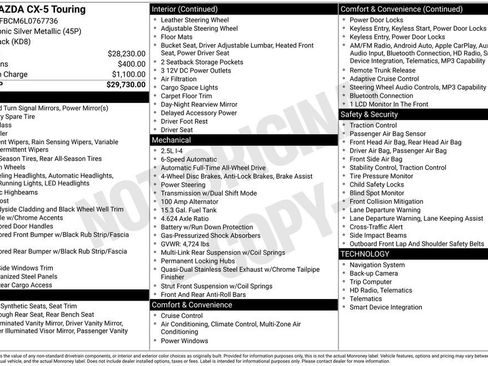 Used 2020 MAZDA CX-5 Touring image 11