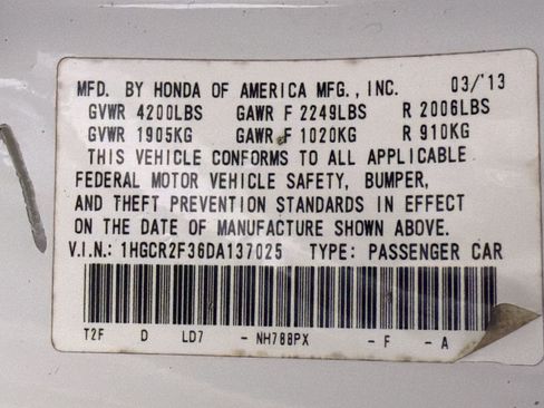 Used 2013 Honda Accord LX image 20