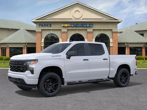 New 2026 Chevrolet Silverado 1500 Custom w/ Turbomax Blackout Package image 3