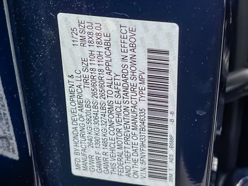 Used 2026 Honda Passport RTL image 41