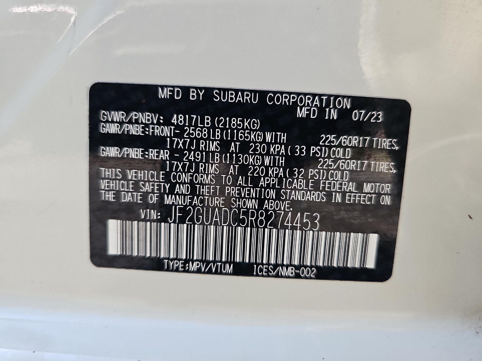 Used 2024 Subaru Crosstrek 2.5i Premium w/ Crosstrek Mirror Package AWD/4WD image 16