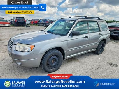 Used 2008 Subaru Forester 2.5X