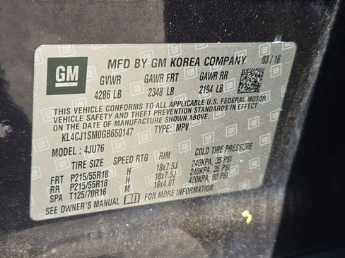 Used 2016 Buick Encore Sport Touring image 11