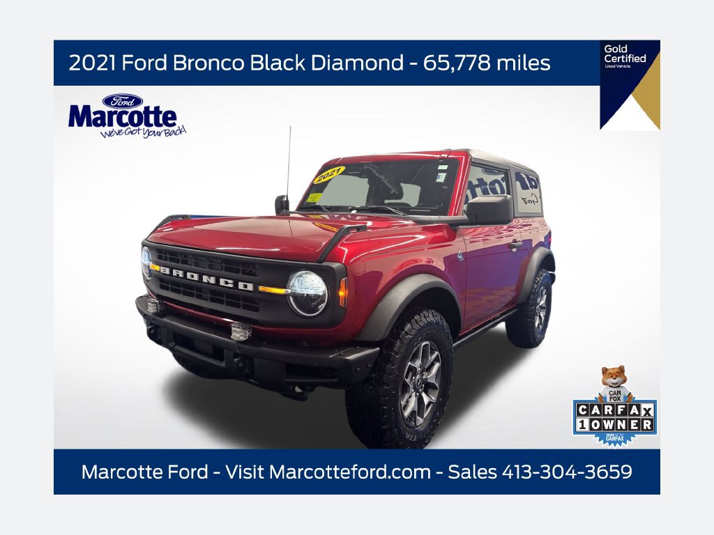Used 2021 Ford Bronco Black Diamond AWD/4WD 360° Tour