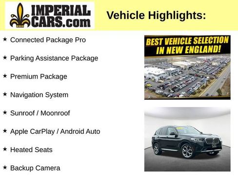 Used 2023 BMW X3 xDrive30i w/ Premium Package AWD/4WD image 8