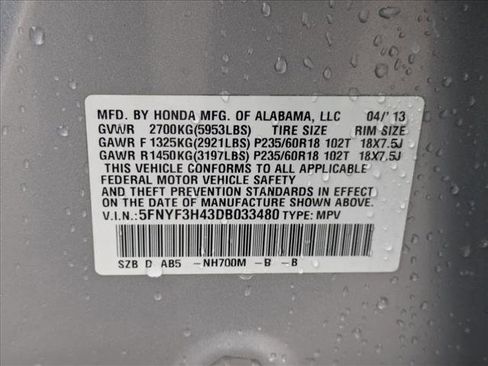 Used 2013 Honda Pilot EX image 25