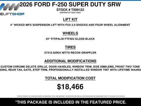 Used 2026 Ford F250 Platinum image 2