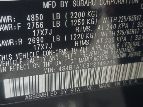 Used 2023 Subaru Outback Premium image 33