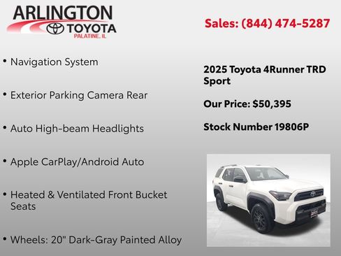 Used 2025 Toyota 4Runner TRD Sport image 7