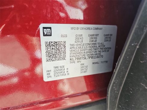 Certified 2023 Chevrolet TrailBlazer RS w/ Convenience Package image 34