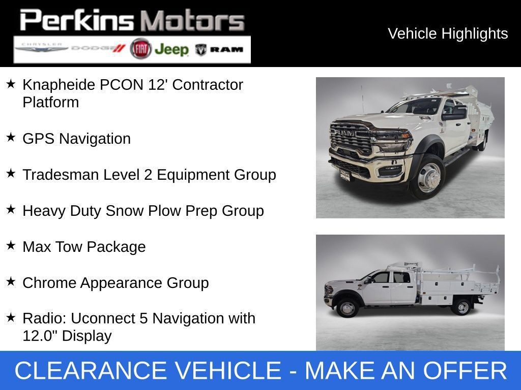 New 2026 RAM 5500 Tradesman AWD/4WD image 6
