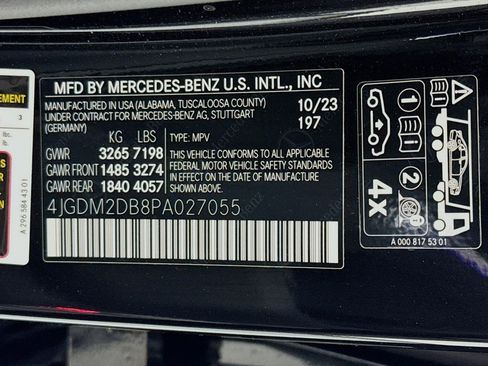 Certified 2023 Mercedes-Benz EQS 450+ SUV image 24