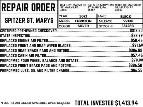 Used 2021 Buick Envision Preferred image 5