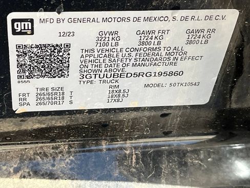 Used 2024 GMC Sierra 1500 SLE AWD/4WD image 19