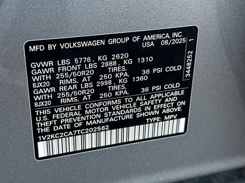 New 2026 Volkswagen Atlas Cross Sport SE image 28