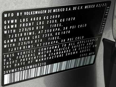 Used 2022 Volkswagen Taos SE image 22