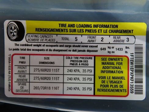 Used 2023 Ford F150 Lariat w/ Equipment Group 502A High image 69