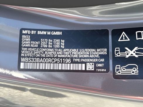 Certified 2024 BMW M4 xDrive Competition w/ Executive Package AWD/4WD image 29