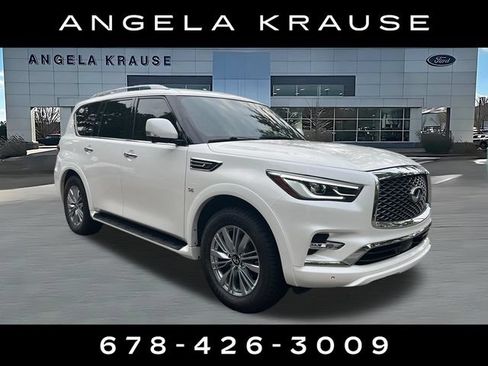 Used 2020 INFINITI QX80 Luxe w/ Proassist Package RWD image 1