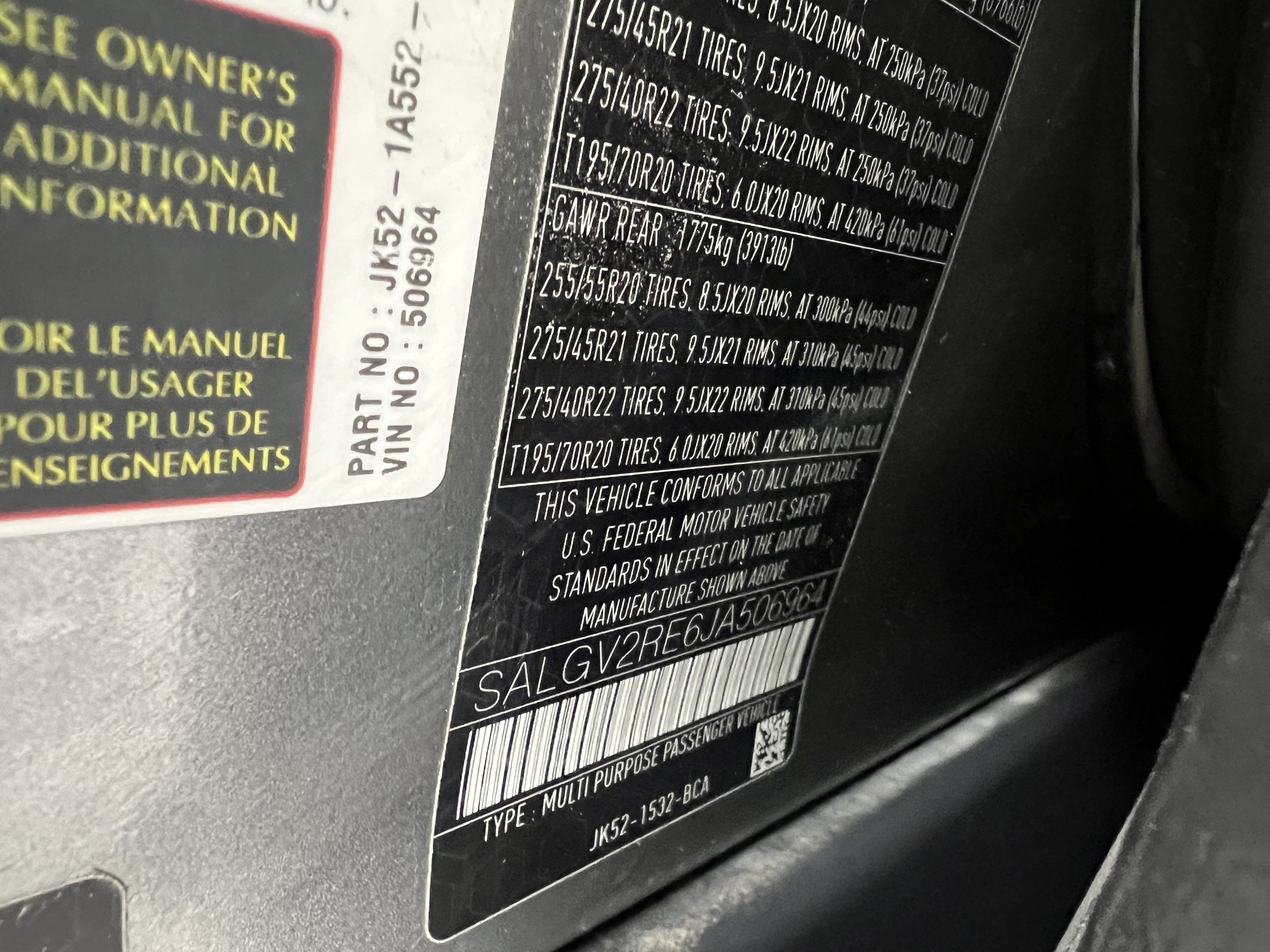 Used 2018 Land Rover Range Rover Autobiography AWD/4WD image 33