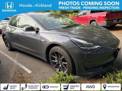 Used 2019 Tesla Model 3 Long Range AWD/4WD image 1